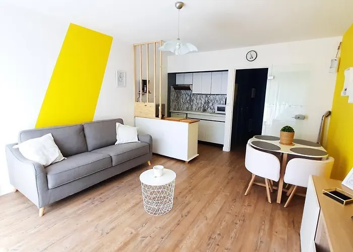 Familial 30m2 Les Goelands - Grand Balcon Vue Forêt Apartamento